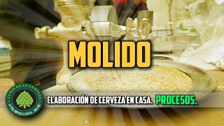 Cómo hacer cerveza artesanal en casa PROCESOS MOLIDO PRIMER PROCESO [upl. by Sophey]