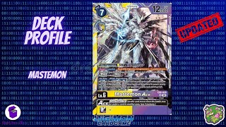 Deck profile Mastemon  EX6  BATALLAS [upl. by Ennahoj]