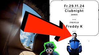 Freddy K DVS1 and more at NEW Wuppertal nightclub Open Ground [upl. by Noemad]