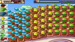 Plants vs Zombies • Plants vs All Zombies • Survival Challenge in 1154 mins • Full Walkthrough 22 [upl. by Heady]