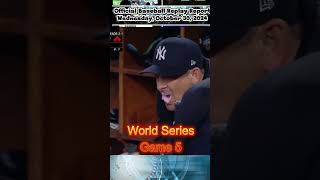 World Series Game 5 Dodogers vs Yankees Ohtani Interruptedshorts [upl. by Craggy]