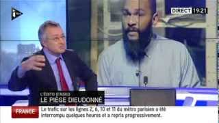 1  Dieudonné attaqué sur iTélé par Claude Askolovitch [upl. by Ashling]