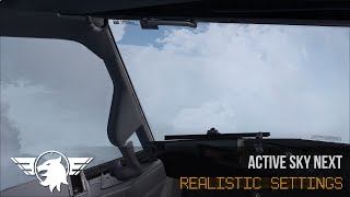 ActiveSky Next  Realistic Settings [upl. by Akibma206]