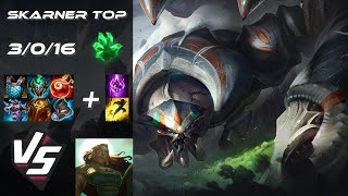 TOP Skarner vs Illaoi  NA Challenger Patch 1410 [upl. by Tyrus803]