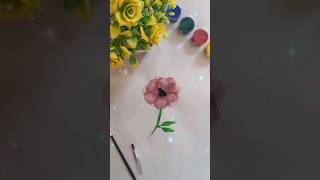 Watercolor flower idea 🌺 shorts arts painting Flowers trending [upl. by Othelia698]