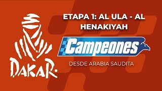 DAKAR 2024  ETAPA 1 DESDE ARABIA SAUDITA  Campeones 060124 [upl. by Hamann202]