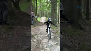 Rock gardens mtb mtbgirl downhill [upl. by Nanaj]