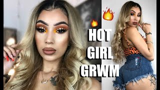 HOT GIRL SUMMER GRWM  Hair Makeup amp Outfit ft Eullair Hair [upl. by Cottle]