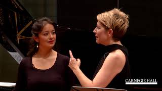 Joyce DiDonato Master Class January 2016 Verdi’s “Canzone del Salice” from Otello [upl. by Chaiken997]