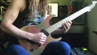 Alcatrazz  Jet to Jet guitar solo cover [upl. by Acirederf]