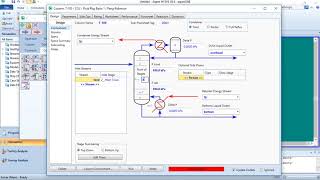 ChloroBenzene and diChloroBenzene Distillation Simulation [upl. by Meid]