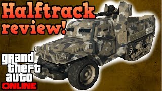 Halftrack review  GTA Online guides [upl. by Hoj]