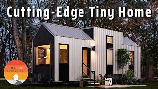 Innovative CNCCut Tiny Homes 3bed amp single level tiny house TOURS [upl. by Neenaj]