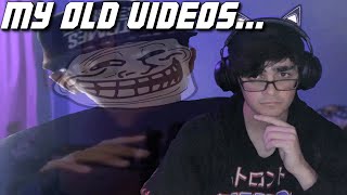 REACTING TO MY OLD VIDEOS CRINGE ASF [upl. by Esch]