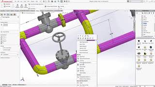 SOLIDWORKS  Routing Pipe 101 [upl. by Kwei]