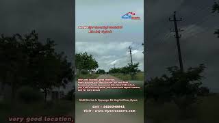 50x80 Site sale in vijayanagar 4th stage mysore west facing 60ft road for 265cr call 9620349543 [upl. by Odlavu]