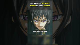 Boy Has A Power To Control Anyone’s Will In Code Geass Anime  Its Recap Time [upl. by Elyag]