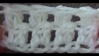 Cluster Crochet Stitch cl st 2 loop by Crochet Hooks You [upl. by Erich336]