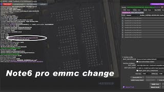 Redmi Note6 Pro Emmc Change amp RPMB Cleaning Processing [upl. by Arraes126]