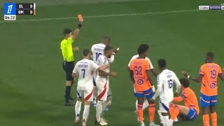 Leonardo Balerdi Red Card Lyon vs Marseille 23 Goals and Extended Highlights [upl. by Adnahsam]