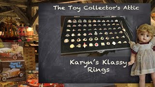 Collecting Class Rings and Kids Rings  Karyns Unusual Hobby [upl. by Nevarc]