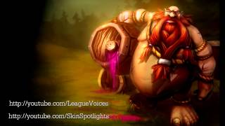 Gragas Voice  Deutsch German  League of Legends [upl. by Alemrac]