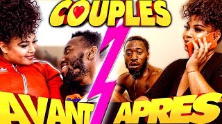 LES COUPLES AU DEBUT VS APRES [upl. by Chelsea]