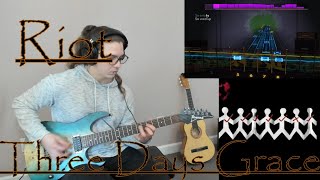 Three Days Grace  Riot  Rocksmith Lead [upl. by Latisha]