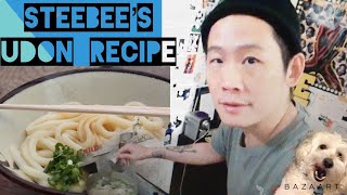 Cooking With Steebee Udon Soup Recipe [upl. by Tran]