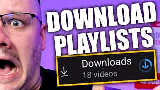 How To Download A Playlist on Mobile [upl. by Marleen977]