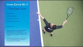 Racket Review 2022 Yonex Ezone 98 v7  quotThe Easy Onequot [upl. by Ziana16]