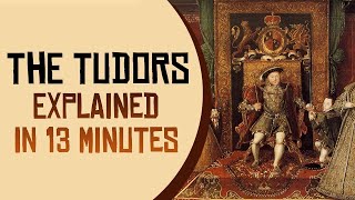 The Tudors Explained in 13 Minutes [upl. by Tansy]