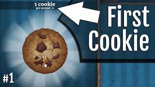 quotFIRST COOKIEquot  Cookie Clicker Ep 1 gameplay [upl. by Patrich295]