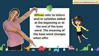 AFFIXES  3rd Quarter  Grade 3  English 3  WEEK 2  MELCBASED [upl. by Robet]