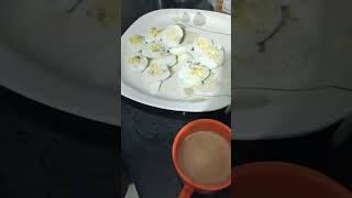 Sham ka nashta anda or garm chai anda chai cooking food subscribemychannnel [upl. by Barnes]