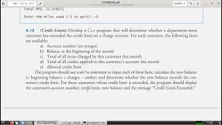 C How to Program 9E Deitel amp Deitel  exercise 414 [upl. by Bevin285]