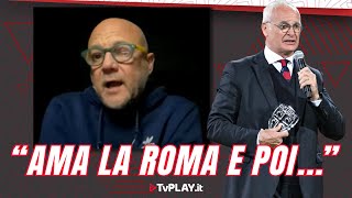 quotAMA La Roma e Poiquot  Camelio ATTACCA Ranieri in Diretta [upl. by Amitaf]