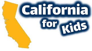 California for Kids  US States Learning Video [upl. by Oznol]