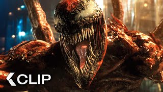 Venom vs Carnage Church Fight Faceoff Scene  VENOM 2 LET THERE BE CARNAGE 2021 [upl. by Hild]