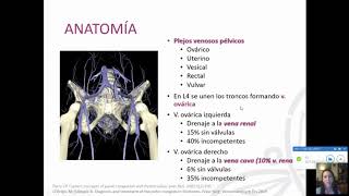 Sindrome de congestión pélvica Una aproximación al manejo integral bajo la evidencia  JUL 29 2020 [upl. by Medwin]