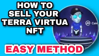 HOW TO SELL TERRA VIRTUA NFT  SELL COINMARKETCAP NFT [upl. by Damien631]