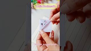 1 Min Bookmark With Me 😍 Paper Craft  Cute Ideas shorts youtubeshorts papercraft cutecraft [upl. by Nama]