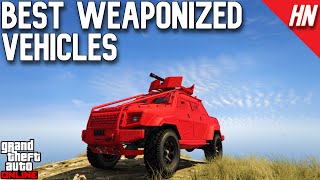 Top 5 Weaponized Vehicles In GTA Online [upl. by Revlis]