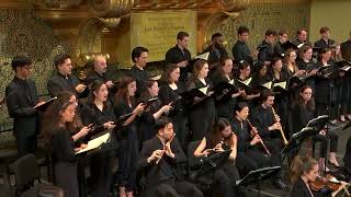 Yale Schola Cantorum Bach B Minor Mass Hosanna [upl. by Odrawde809]