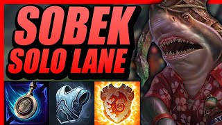 Solobek is BACK in SMITE 2  Sobek Solo Gameplay [upl. by Ail]