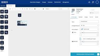 IONOS Cloud Data Center Designer  Kurzes DemoVideo [upl. by Purvis]