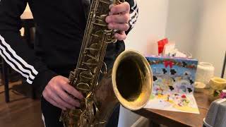 1964 121xxx Selmer Mark VI Tenor Saxophone Demo wwwdcsaxcom [upl. by Hanni583]