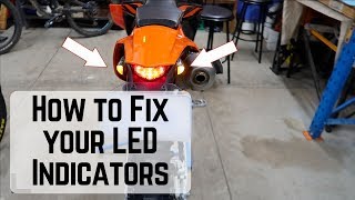 How to stop all four LED indicators flashing at the same time [upl. by Assenov631]