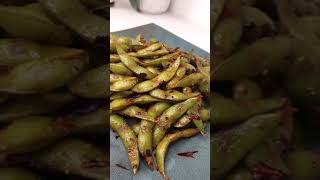 Best Edamame Spicy Garlic Recipe fyp [upl. by Annaer]