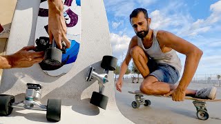 the Ultimate Surfskate TEST Yow vs CX vs Waterborne [upl. by Elyk735]